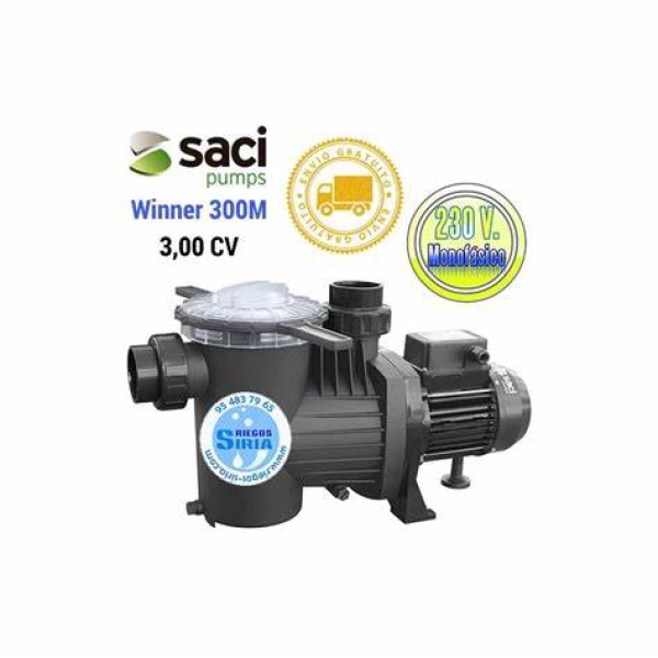 Saci Saci Winner 1.5HP 150M Self-Priming Pump for Swimming Pools